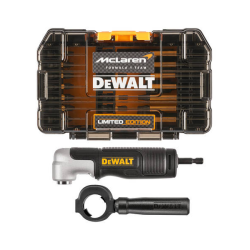 DEWALT MCLAREN zestaw bitów z uchwytem kątowym