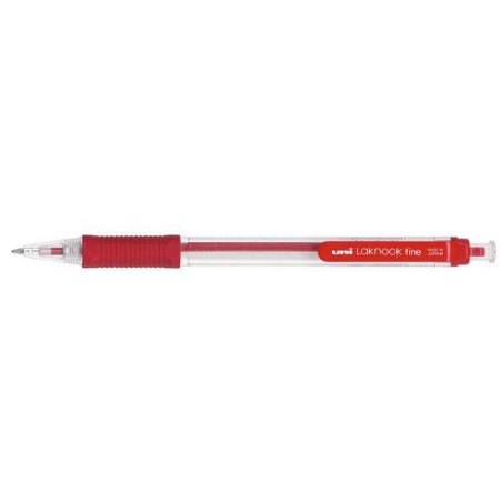 Długopis automatyczny UNI SN-101 138572 czerwony 0.7mm