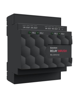 Moduł oświetelniowy RELAY 4HP INRUSH Grenton
