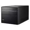 Shuttle SH570R6 komputer typu barebone Sześcian Czarny Intel H570 LGA 1200 (Socket H5)