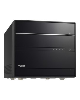 Shuttle SH570R6 komputer typu barebone Sześcian Czarny Intel H570 LGA 1200 (Socket H5)