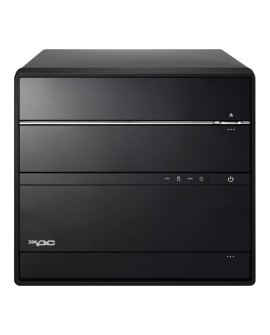 Shuttle SH570R6 komputer typu barebone Sześcian Czarny Intel H570 LGA 1200 (Socket H5)