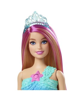 Barbie Malibu Syrenka Migoczące światełka Lalka
