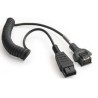 Zebra 25-114186-03R kabel audio Czarny