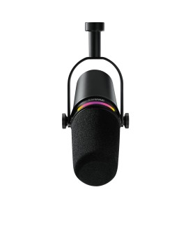 Shure MV7+-K-BNDL - Mikrofon lektorski/wokalny ze złączem XLR/USB-C Czarny + statyw biurkowy GATOR