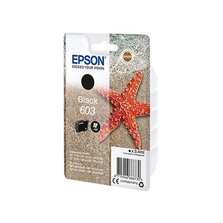 Epson oryginalny ink / tusz C13T03U14020, black, blister z ochroną, 3.4ml