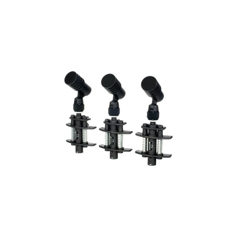beyerdynamic TG D35 TRIPLE SET Zestaw 3 mikrofonów do perkusji D35 z uchwytami