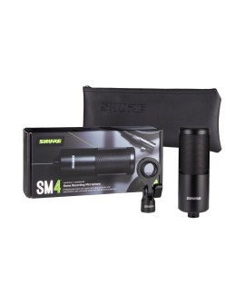 Shure SM4-K - Mikrofon pojemnościowy, zewnętrznie polaryzowany