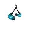 Shure SE215DYBL+UNI-EFS - Słuchawki douszne AONIC215 z pojedynczym przetwornikiem i kablem 3.5mm (niebieskie)