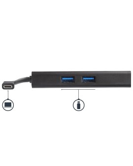 StarTech.com DKT30CHPD stacja dokująca Przewodowa USB 3.2 Gen 1 (3.1 Gen 1) Type-C Czarny