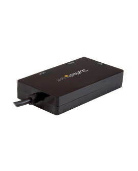 StarTech.com CDPVGDVHDBP zewnętrzna karta graficzna usb 3840 x 2160 px Czarny