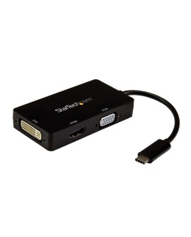 StarTech.com CDPVGDVHDBP zewnętrzna karta graficzna usb 3840 x 2160 px Czarny