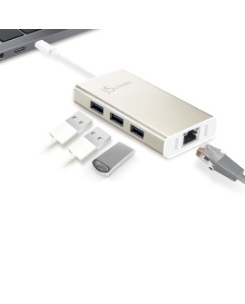 j5create JCH471 Ethernet 5000 Mbit/s