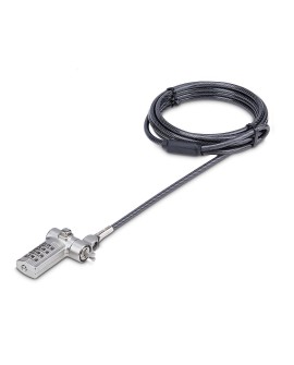 UNIVERSAL LAPTOP LOCK 3-IN-1/LOCKING SECURITY CABLE
