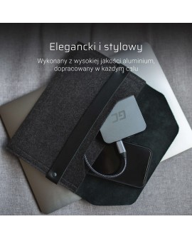 GREEN CELL ADAPTER, PRZEJŚCIÓWKA HUB USB-C 6W1