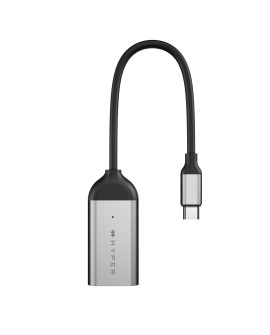 HYPER HD-H8K USB Type-C HDMI Stal nierdzewna