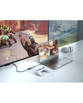 HYPER HD-H8K USB Type-C HDMI Stal nierdzewna