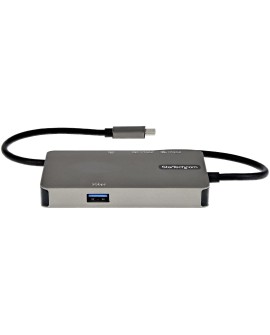 StarTech.com DKT30CHVPD2 stacja dokująca USB 3.2 Gen 1 (3.1 Gen 1) Type-C Czarny, Szary