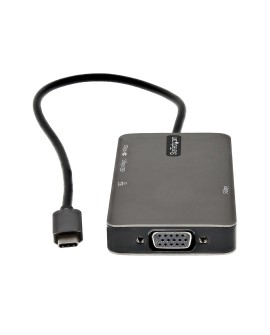 StarTech.com DKT30CHVPD2 stacja dokująca USB 3.2 Gen 1 (3.1 Gen 1) Type-C Czarny, Szary