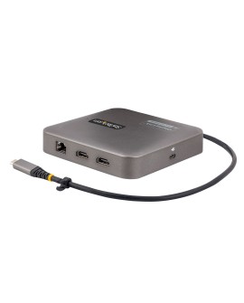 StarTech.com 102B-USBC-MULTIPORT stacja dokująca Przewodowa USB 3.2 Gen 2 (3.1 Gen 2) Type-C Szary