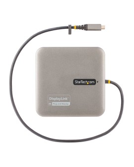 StarTech.com 102B-USBC-MULTIPORT stacja dokująca Przewodowa USB 3.2 Gen 2 (3.1 Gen 2) Type-C Szary