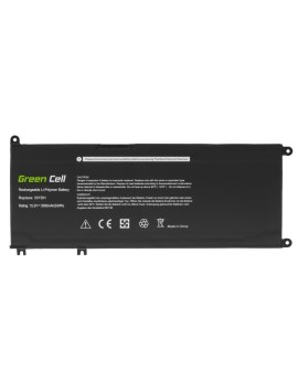 GREEN CELL BATERIA DE138 33YDH DO DELL INSPIRON G3 3579 3779 G5 5587 G7 7588 7577 7779 LATITUDE 3480 3490 3590 3400MAH 15.2V