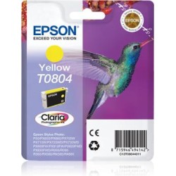Tusz oryginalny EPSON T0804 C13T08044011 Yellow  7,4 ml