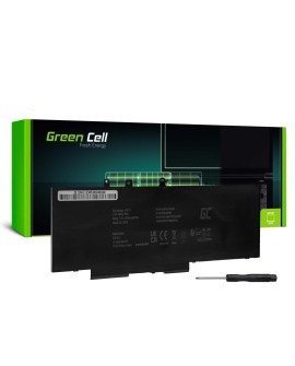 GREEN CELL BATERIA DE128V2 93FTF GJKNX DO DELL LATITUDE 5280 5290 5480 5490 5580 5590 5591 PRECISION 3520 3530 6200MAH 7.6V