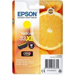 Tusz oryginalny EPSON T3364 C13T33644012 Yellow  8,9 ml