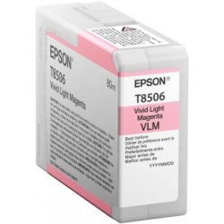 Tusz oryginalny EPSON T8506 C13T850600 Light Magenta 80 ml