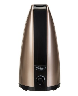 Adler AD 7954 nawilżacz powietrza 1 l Czarny, Złoto 18 W