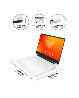 HP VICTUS 16-s0006nw Ryzen 7 7840HS 16,1"QHD AG IPS 300nits 240Hz 32GB DDR5 SSD1TB RTX 4070 8GB Cam1080p No ODD Win11 2Y Mica