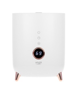 Adler AD 7972 nawilżacz powietrza ultradźwiękowy 4l Biały 23W
