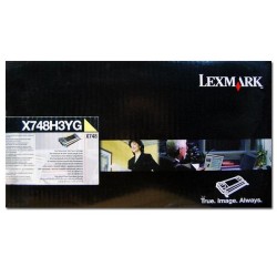 Toner oryginalny LEXMARK X748H3YG Yellow 10000 stron