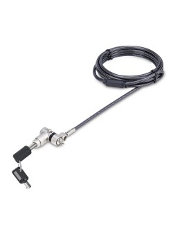StarTech.com UNIVK-LAPTOP-LOCK zapięcie do kabli Czarny, Srebrny 2 m