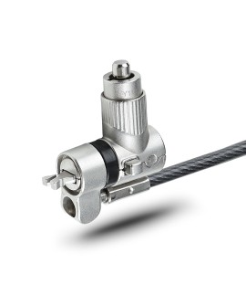 StarTech.com UNIVK-LAPTOP-LOCK zapięcie do kabli Czarny, Srebrny 2 m