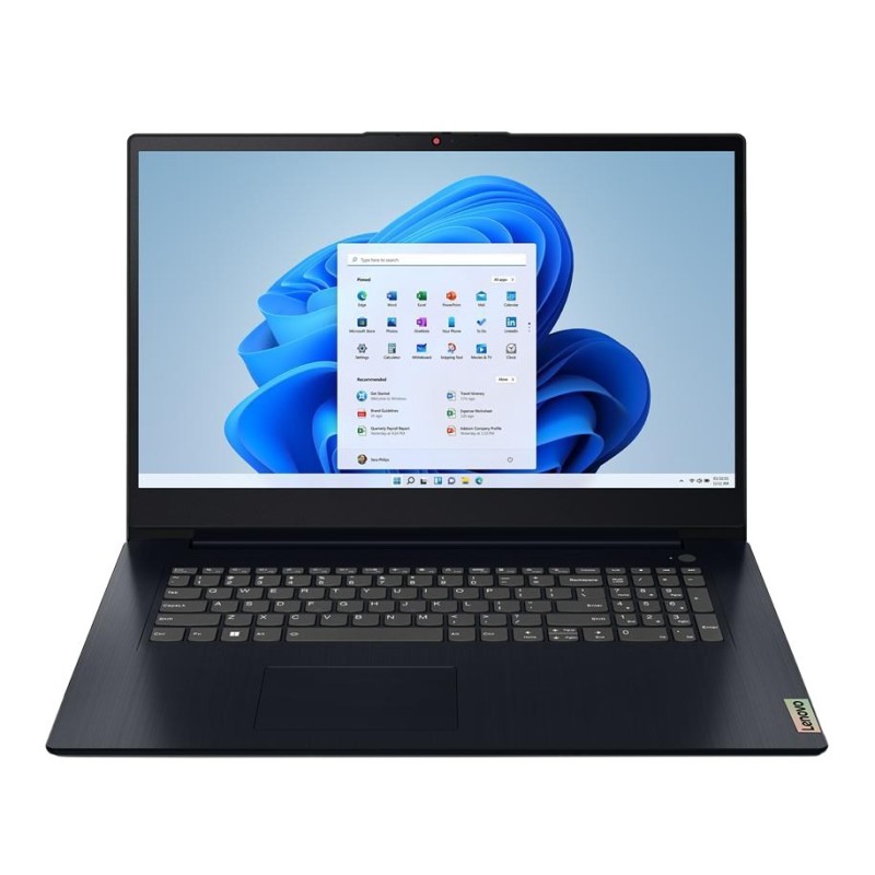Lenovo IdeaPad 3 17IAU7 i5-1235U 17.3" FHD IPS 300nits AG 8GB DDR4 3200 SSD512 Intel Iris Xe Graphics Win11 Abyss Blue