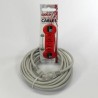 Przewód LAN UTP patchcord, Cat.5e, RJ45 M - RJ45 M, 5 m, nieekranowany, szary, Logo LOGO bag, EOL