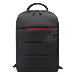 Plecak na notebook 15,6", CPLUS, czarny z poliester, Bestlife