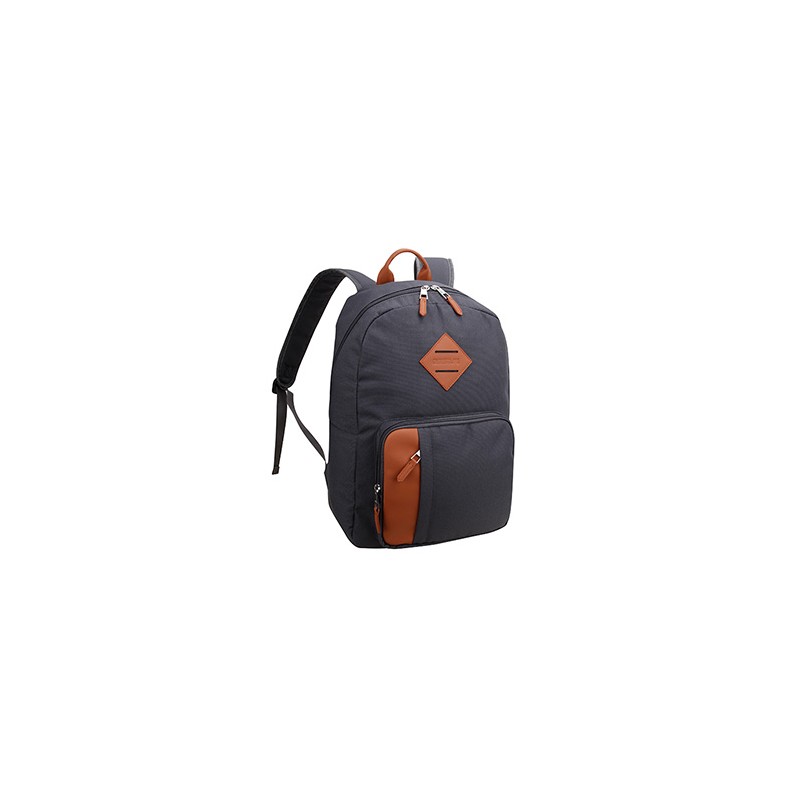 Plecak na  notebook 15,6", COL-Cake, szary z poliester, Bestlife