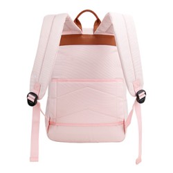 Plecak na  notebook 15,6", COL-Cake, różowy z poliester, Bestlife