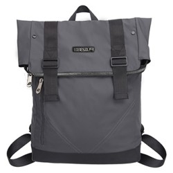 Plecak na notebook 15,6", La Minor, szary z poliuretan, Bestlife