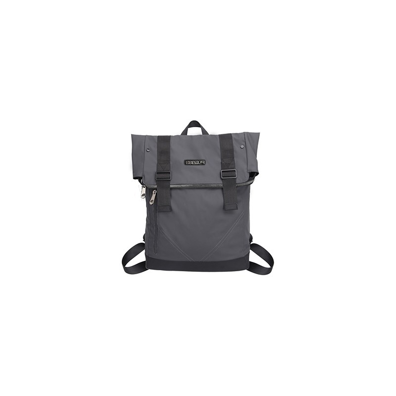 Plecak na  notebook 15,6", La Minor, szary z poliuretan, Bestlife