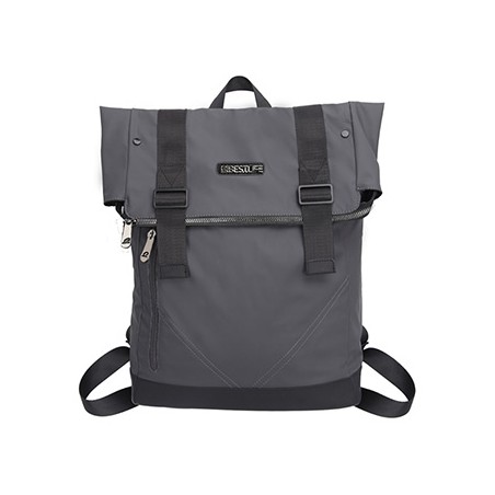 Plecak na  notebook 15,6", La Minor, szary z poliuretan, Bestlife