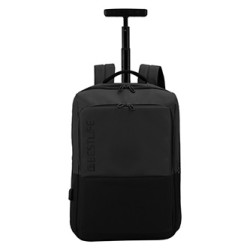 Troley na notebook 15,6", Neoton, czarny z nylon, Bestlife