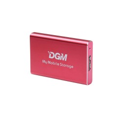 Dysk zewnętrzny SSD 128 GB DGM My Mobile Storage MMS128RD USB 3.0 czerwony