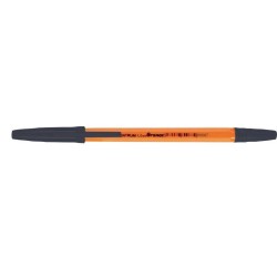 Długopis kulkowy CENTRUM ORANGE 80687 czarny 1.0 żółta obudowa