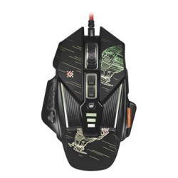 Defender sTarx GM-390L Mysz przewodowa, czarna, 3200DPI, EOL