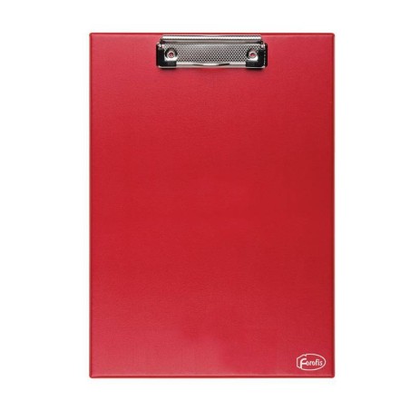 Klip board z metalowym klipsem A4 FOROFIS 91242 czerwona PVC