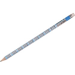 Ołówek ostrzony z gumką CENTRUM MULTIPLICATION TABLE 82099 HB